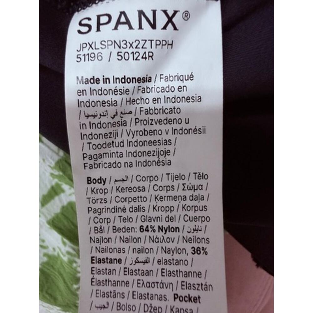 Spanx Women's Black Shaping Leggings Yoga Workout Pants XL NWOT - Picture 6 of 7